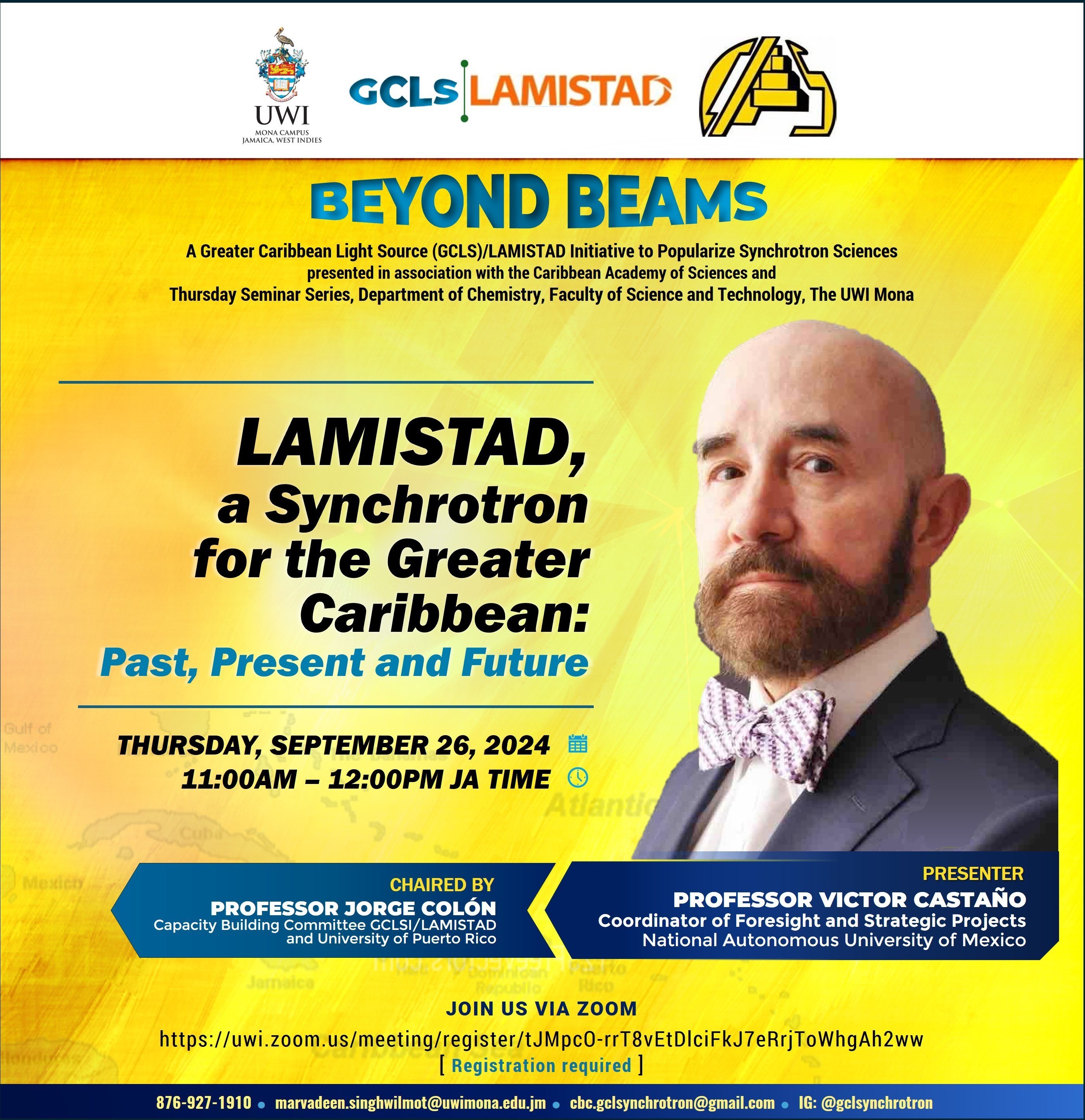 LAMISTAD, a Synchrotron for the Greater Caribbean: Past, Present and Future