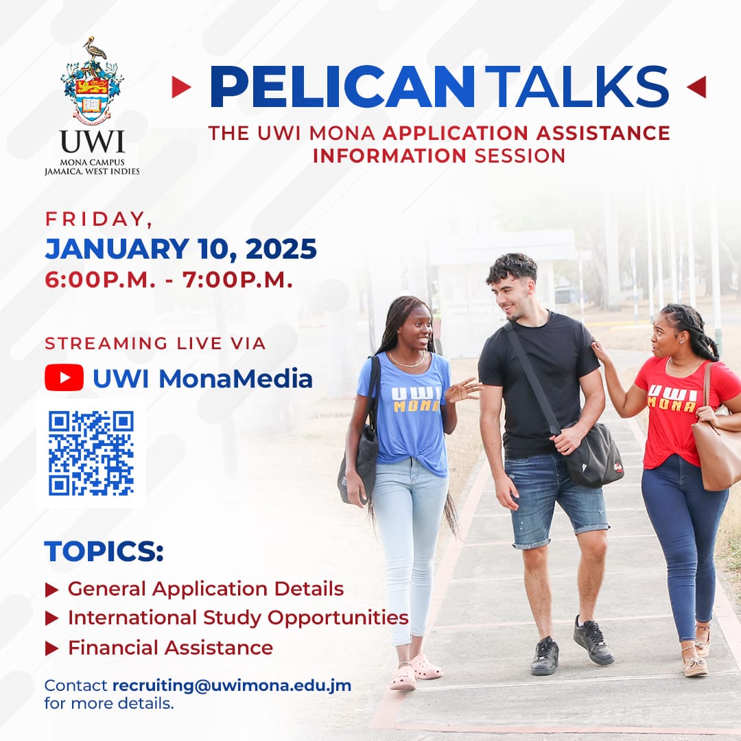 THE UWI MONA PELICAN TALKS REGISTRATION FORM 2025 