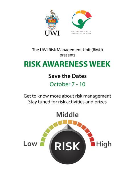 The UWI Risk Management Unit - Risk Awareness Week 2024 