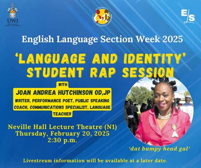 Language and Identity Student Rap Session - Joan Andrea Hutchinson