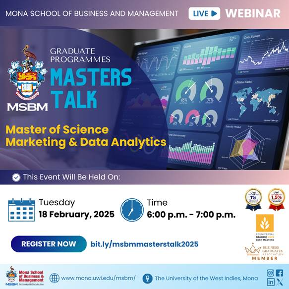 MSBM - Masters Talk: Master of Science, Marketing and Data Analytics