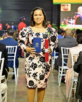 UWI Graduate Student Honoured for Service with National Distinction