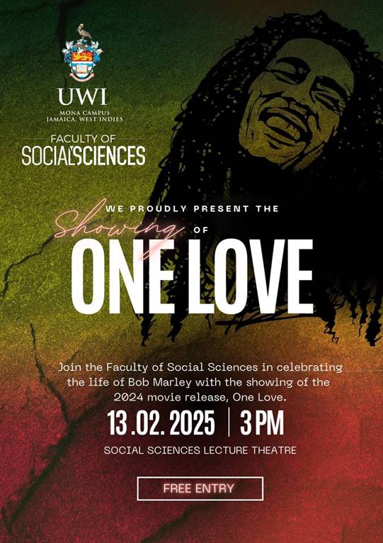 The Social Sciences Lecture Theatre: One Love