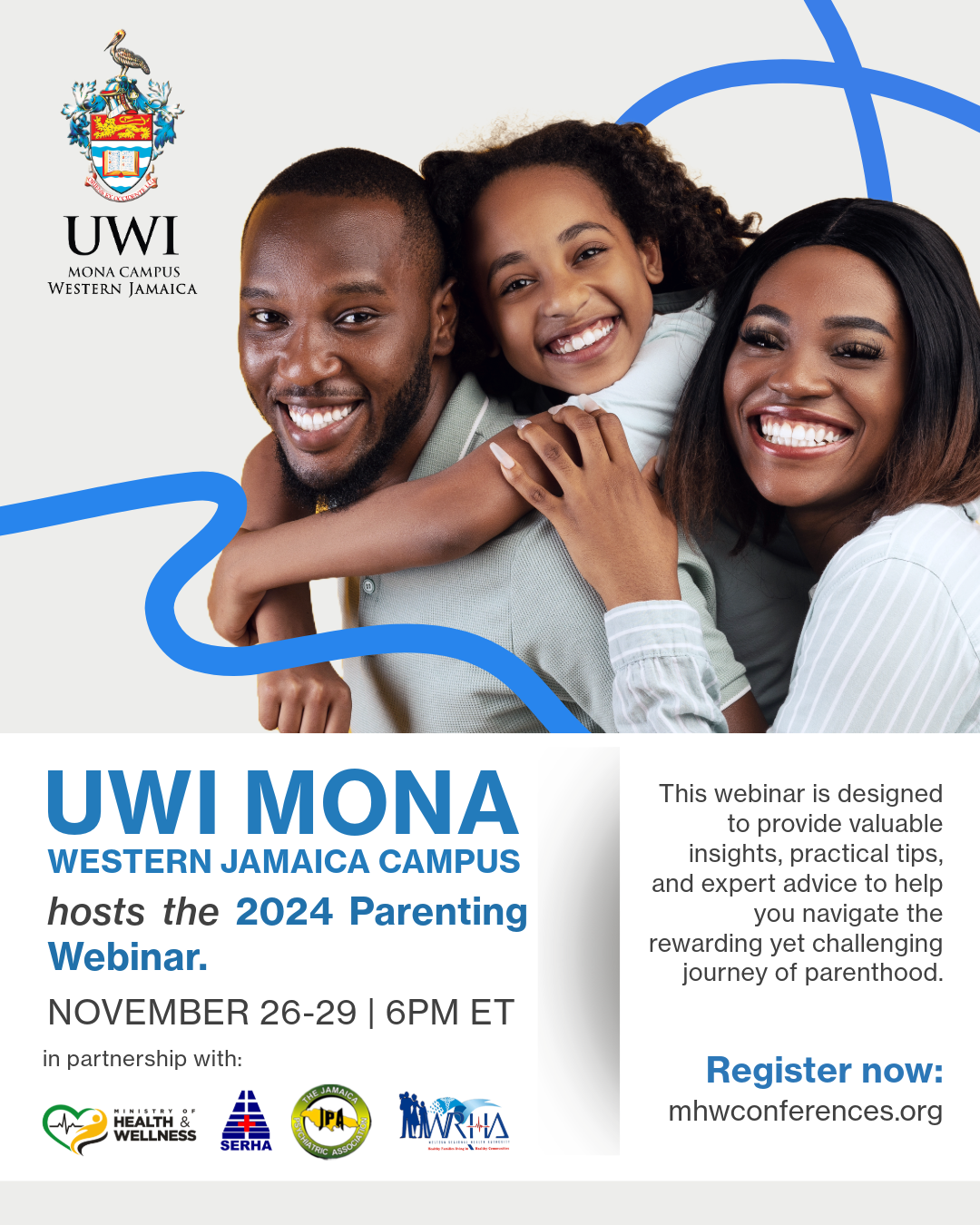 UWI Mona WJC hosts the 2024 Parenting Webinar!