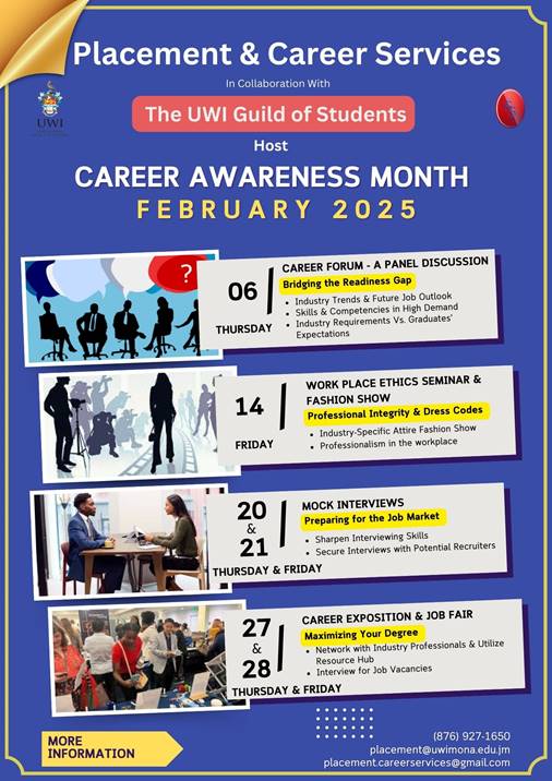 Placement & Career Services Annual Career Awareness Month Activities