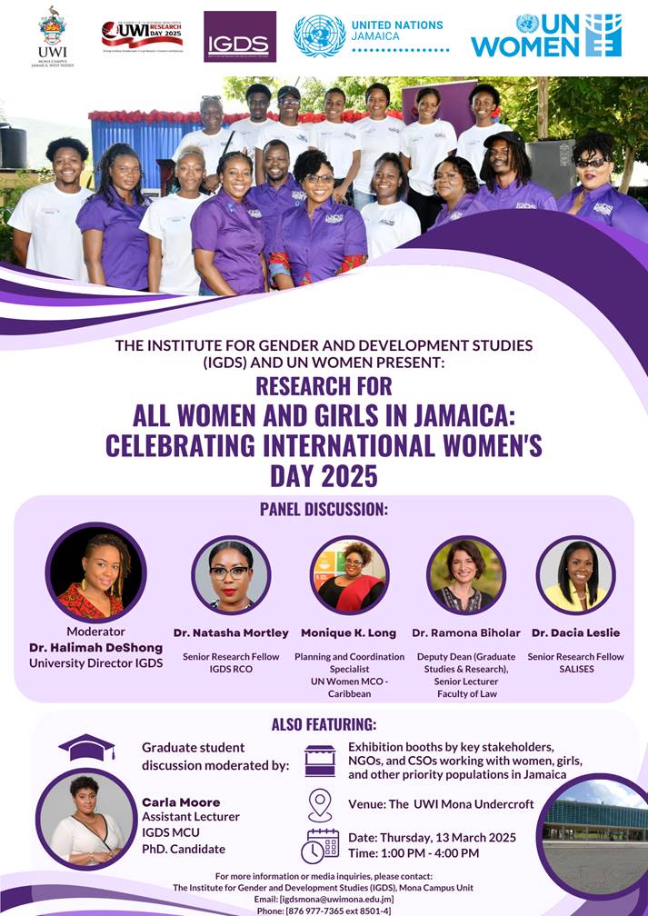 All Women and Girls in Jamaica: Celebrating International Women's Day, 2025