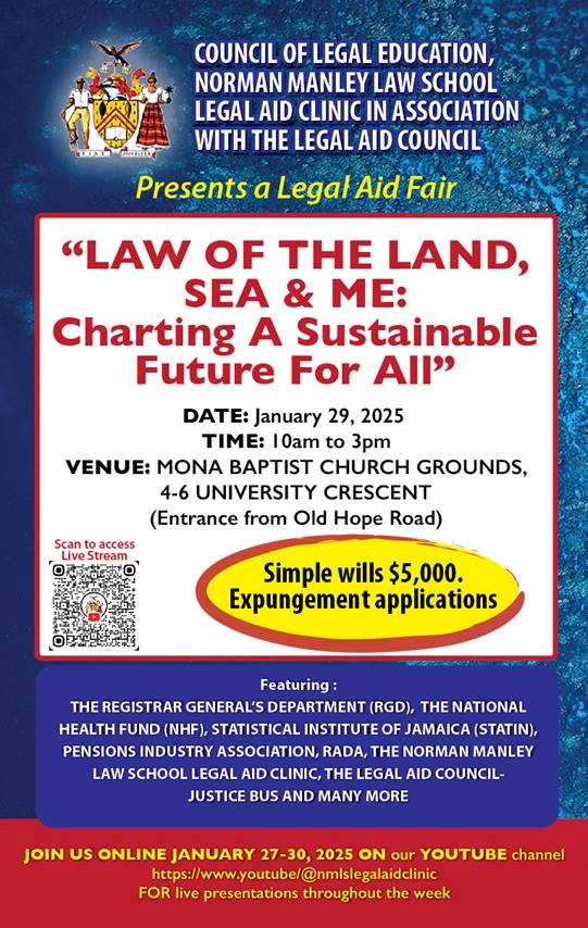 Legal Aid Fair -  Theme: Law of the Land, Sea and Me: Charting A Sustainable Future For All 