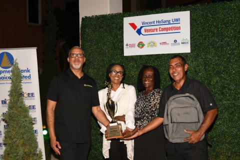 Student Innovators Shine at the 2024/25 Vincent HoSang UWI Venture Competition Finals