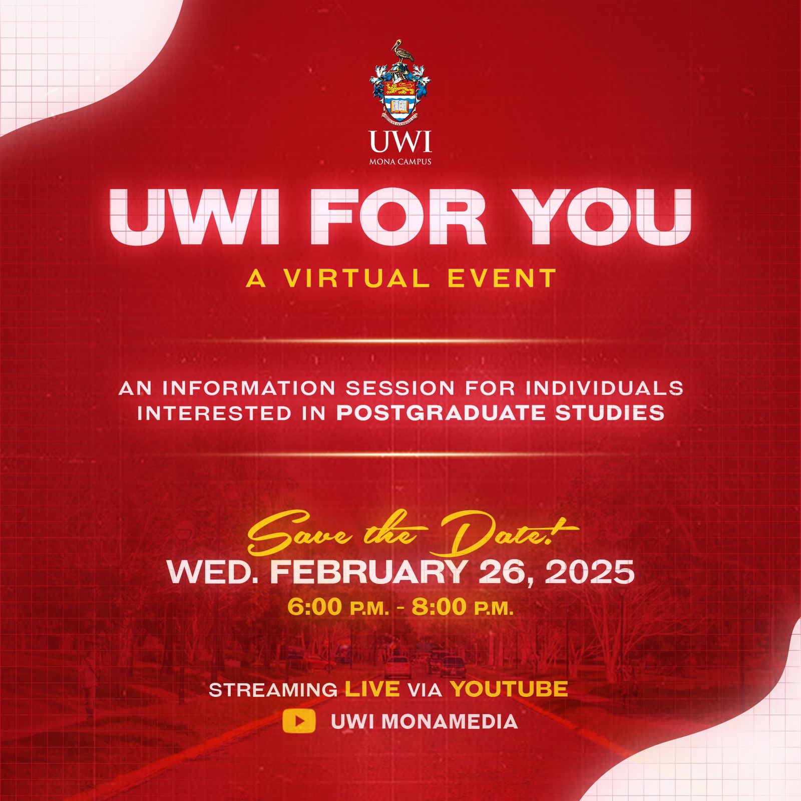 UWI FOR YOU- A Virtual Event