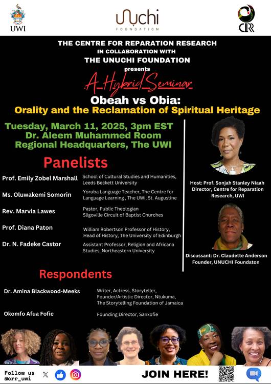 Obia vs Obeah: Orarlity and the Reclamation of Spiritual Heritage