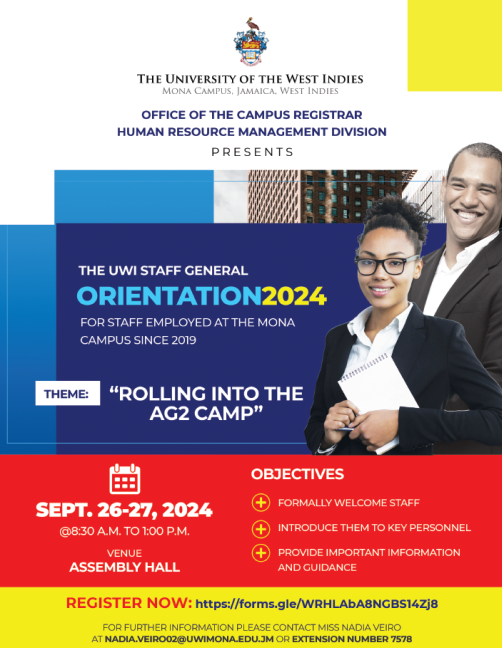 The UWI General Staff Orientation