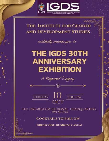 THE IGDS 30TH ANNIVERSARY EXHIBITION! 