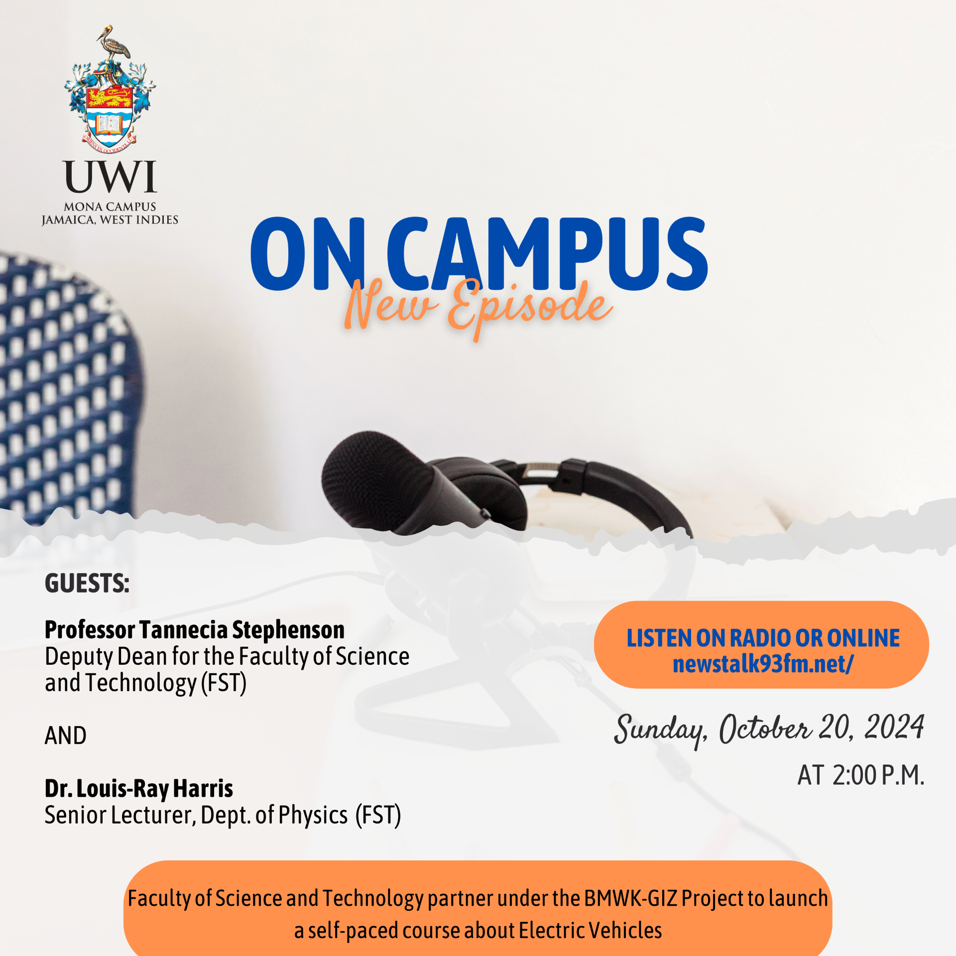 Join us for On Campus on Sunday