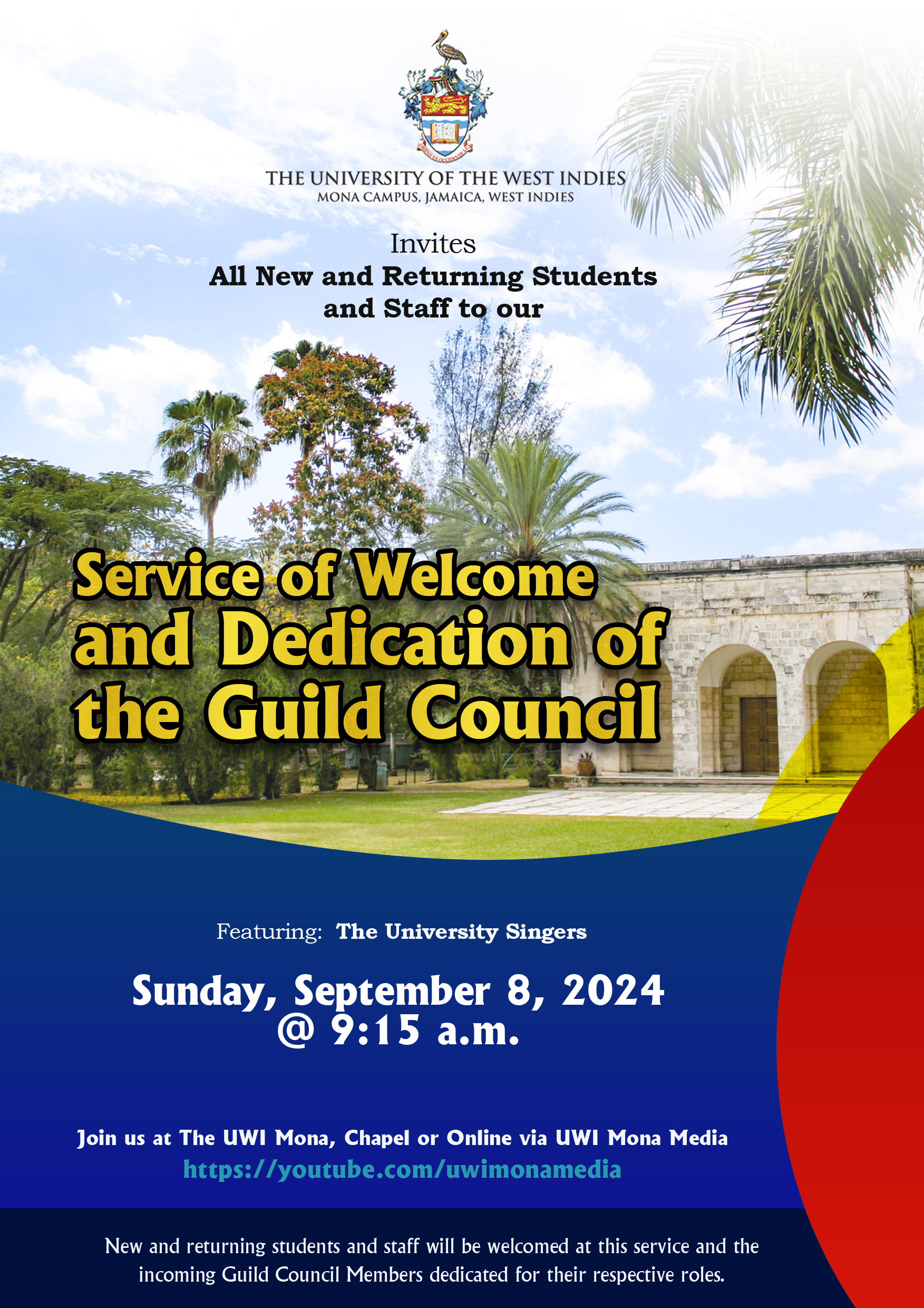 Service of Welcome and Dedication of the Guild Council 