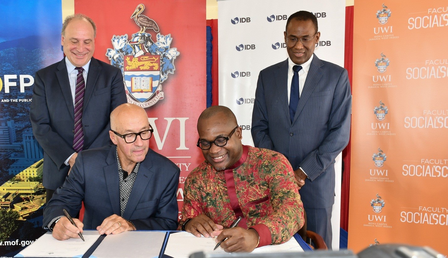 UWI Launches Fiscal Research Centre with Support from the GOJ, IDB and IFSD